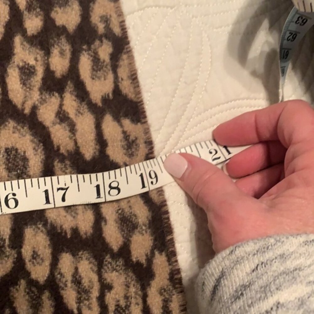 J. Crew Animal Print Scarf - Picture 3 of 6